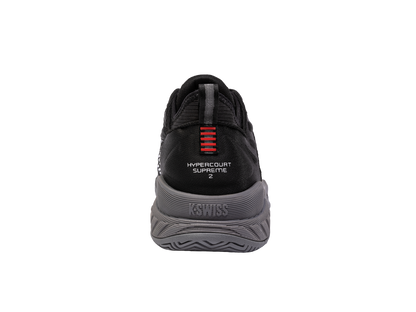 09071-038-M | HYPERCOURT SUPREME 2 | BLACK/STEEL GRAY/FIREY RED