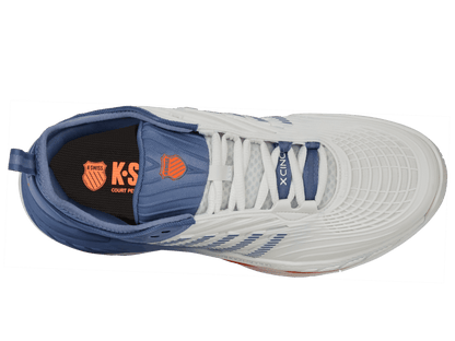 09071 - 139 - M | HYPERCOURT SUPREME 2 | LUCENT WHITE/INFINITY/SCARLET IBIS - K - Swiss US - FOOTWEAR