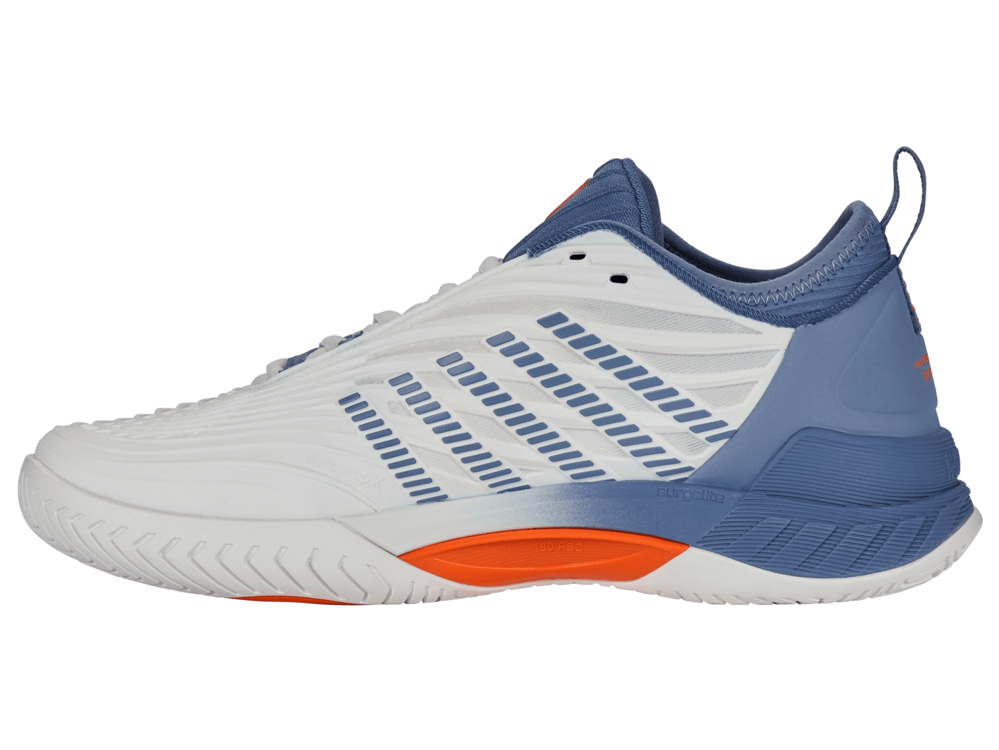 09071 - 139 - M | HYPERCOURT SUPREME 2 | LUCENT WHITE/INFINITY/SCARLET IBIS - K - Swiss US - FOOTWEAR