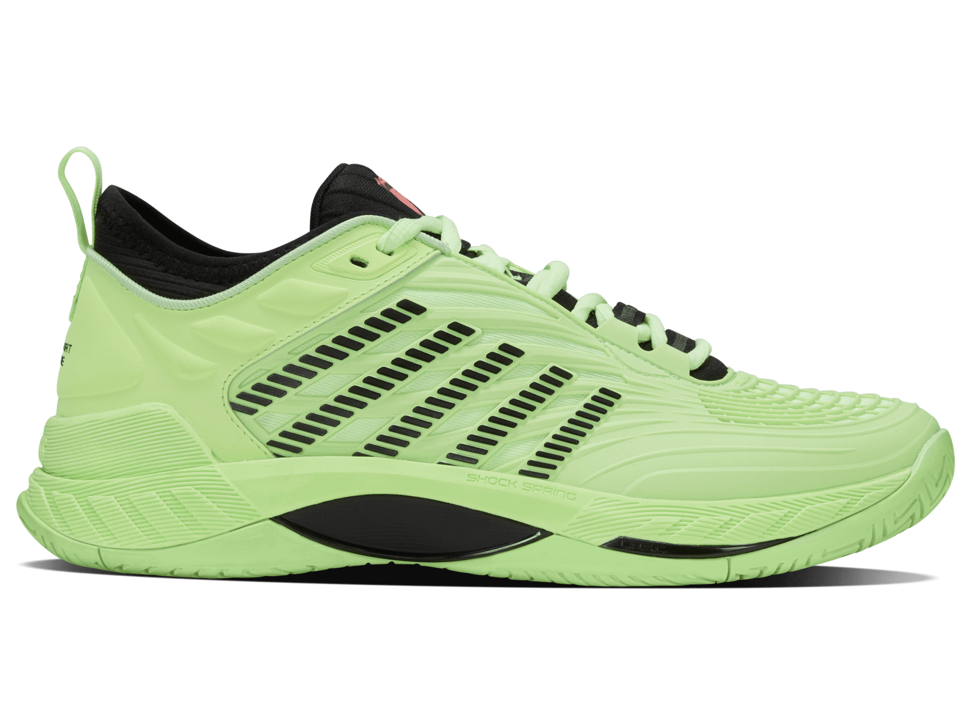 09071 - 306 - M | HYPERCOURT SUPREME 2 | SOFT NEON GREEN/BLACK/NEON LAVA - K - Swiss US - FOOTWEAR