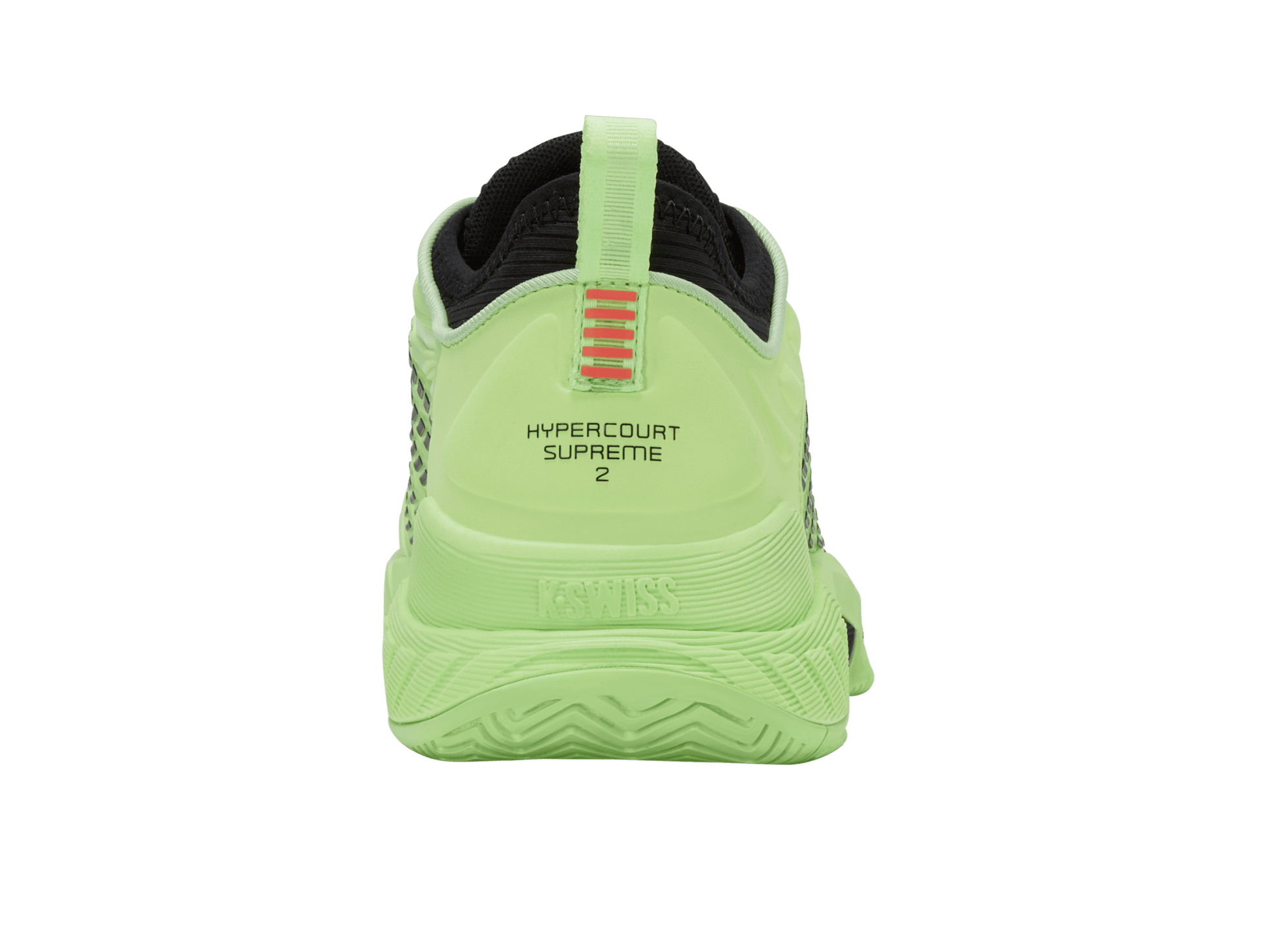 09071 - 306 - M | HYPERCOURT SUPREME 2 | SOFT NEON GREEN/BLACK/NEON LAVA - K - Swiss US - FOOTWEAR