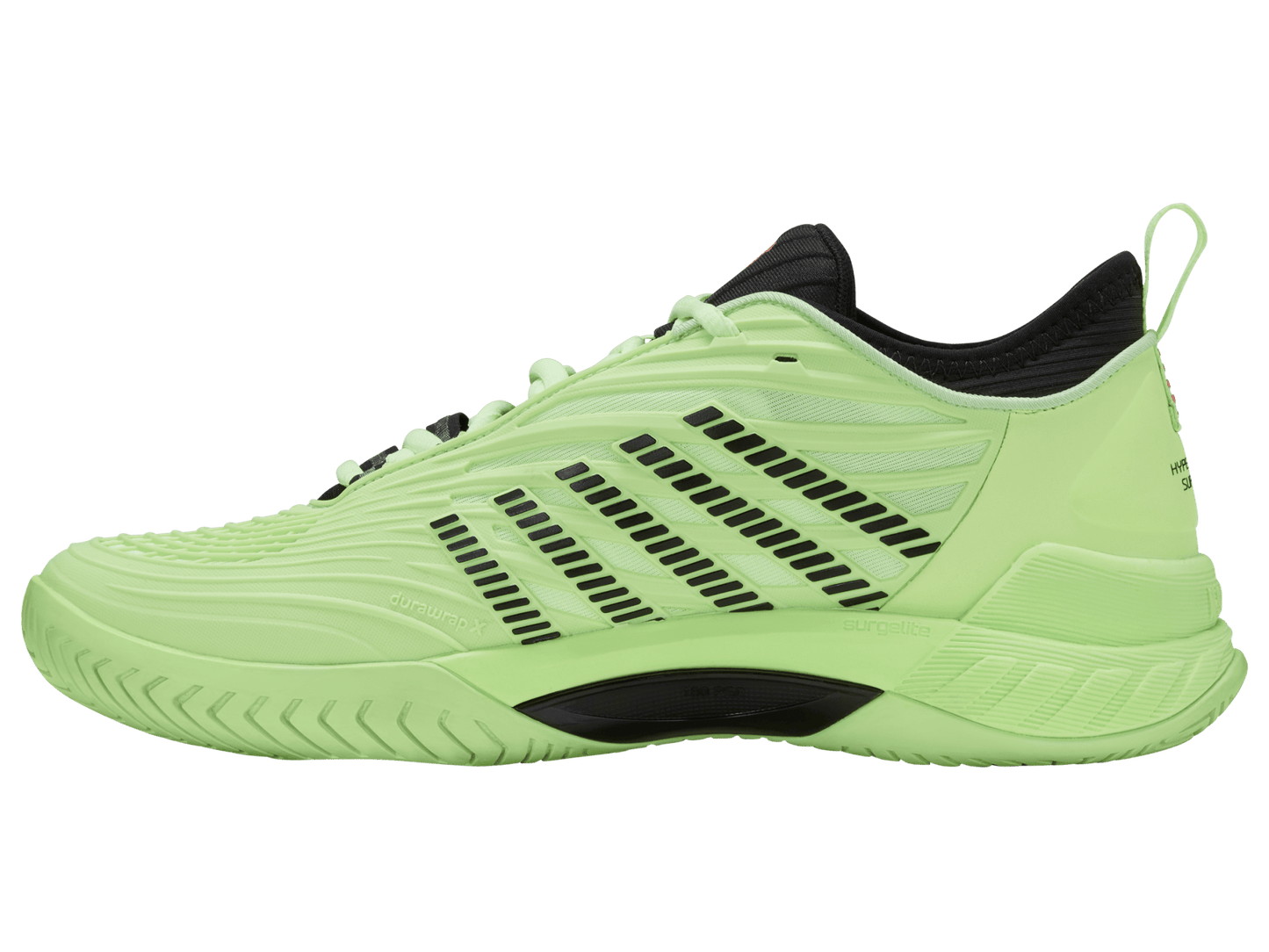 09071 - 306 - M | HYPERCOURT SUPREME 2 | SOFT NEON GREEN/BLACK/NEON LAVA - K - Swiss US - FOOTWEAR
