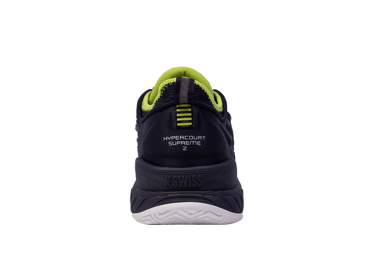 09071-494-M | HYPERCOURT SUPREME 2 | PEACOAT/WHITE/LIME GREEN