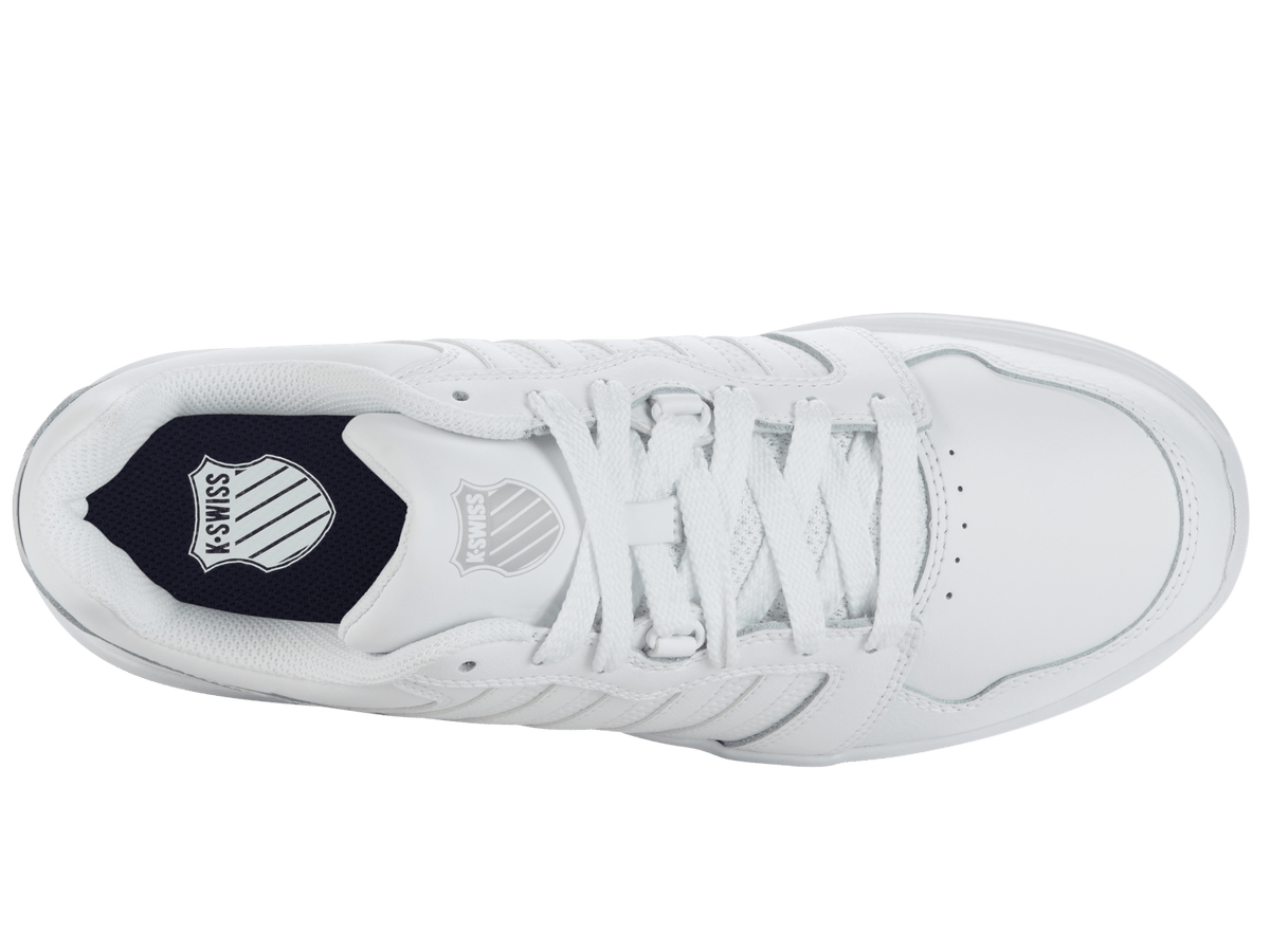 09078-998-M | RIVAL TRAINER | WHITE/WHITE/VAPOR BLUE - K-Swiss US - FOOTWEAR