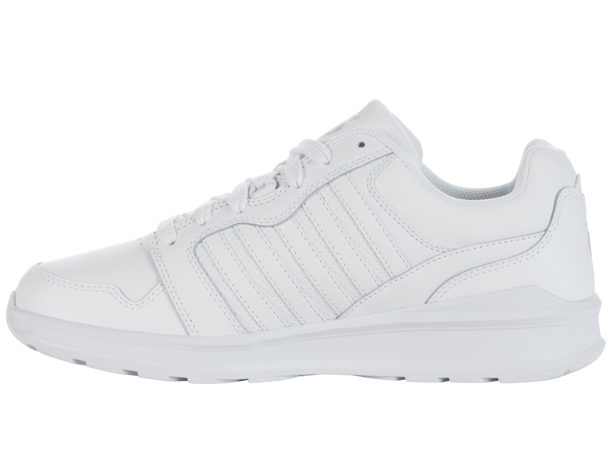 09078-998-M | RIVAL TRAINER | WHITE/WHITE/VAPOR BLUE - K-Swiss US - FOOTWEAR