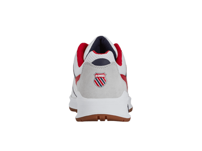 09079-162-M | RIVAL TRAINER T | WHITE/CORPORATE/GUM - K-Swiss US - FOOTWEAR