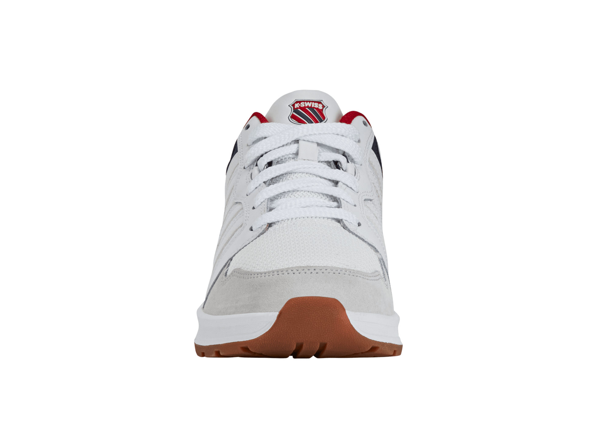 09079-162-M | RIVAL TRAINER T | WHITE/CORPORATE/GUM - K-Swiss US - FOOTWEAR