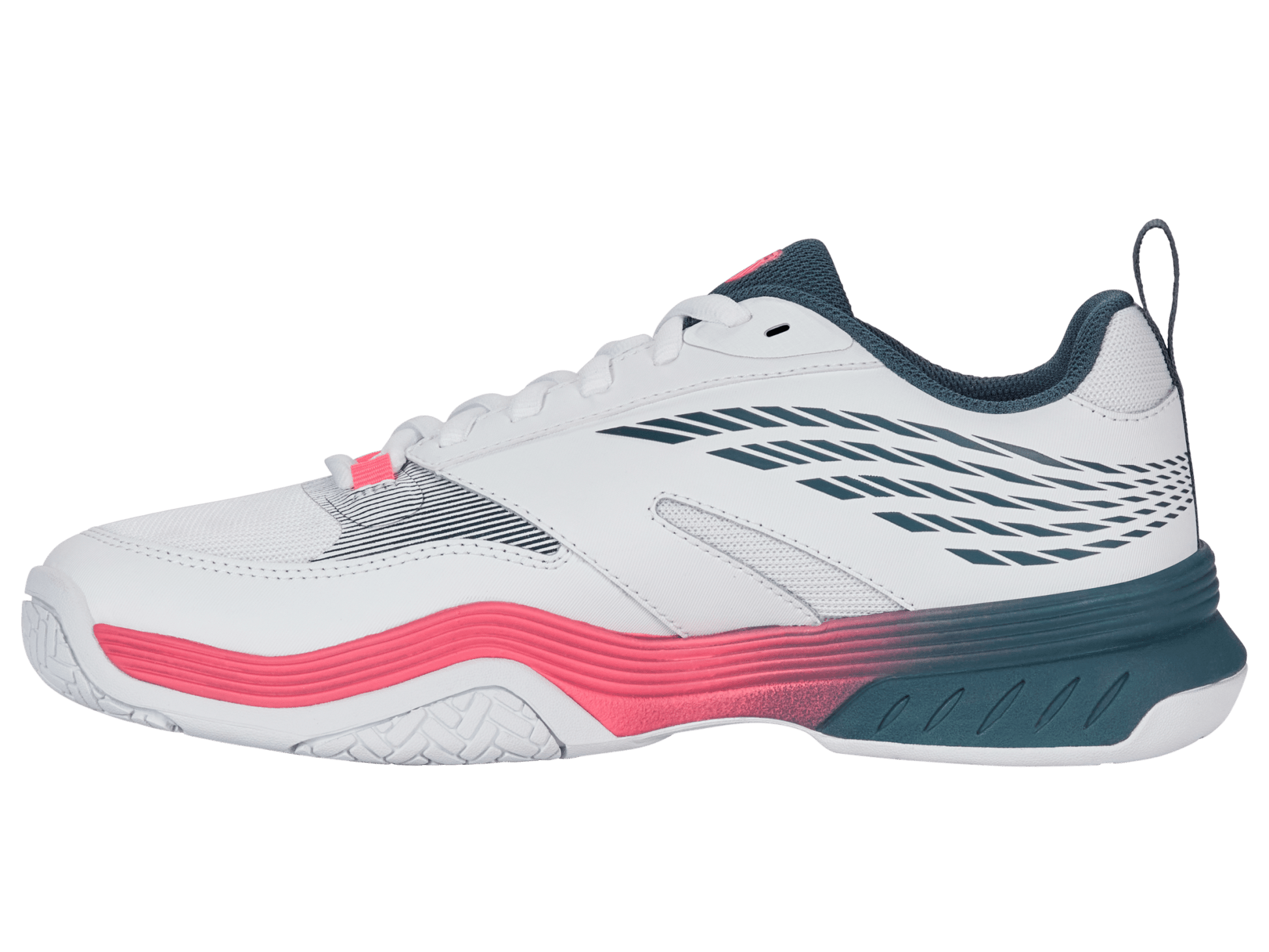 09190 - 129 - M | SPEEDEX | WHITE/STARGAZER/NEON BLAZE - K - Swiss US - FOOTWEAR