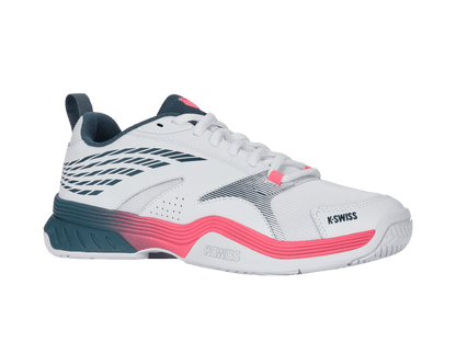 09190 - 129 - M | SPEEDEX | WHITE/STARGAZER/NEON BLAZE - K - Swiss US - FOOTWEAR