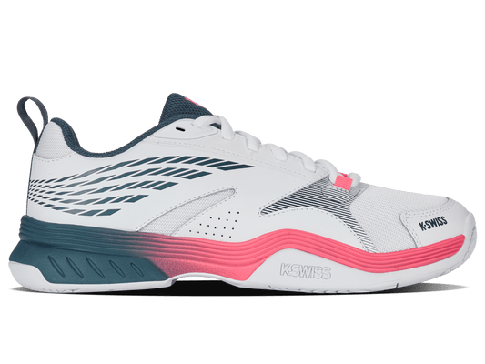 09190 - 129 - M | SPEEDEX | WHITE/STARGAZER/NEON BLAZE - K - Swiss US - FOOTWEAR