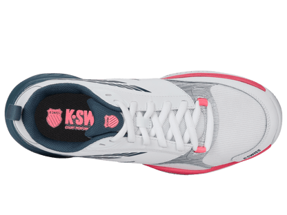 09190 - 129 - M | SPEEDEX | WHITE/STARGAZER/NEON BLAZE - K - Swiss US - FOOTWEAR