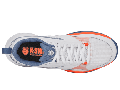 09190 - 155 - M | SPEEDEX | WHITE/INFINITY/SCARLET IBIS - K - Swiss US - FOOTWEAR
