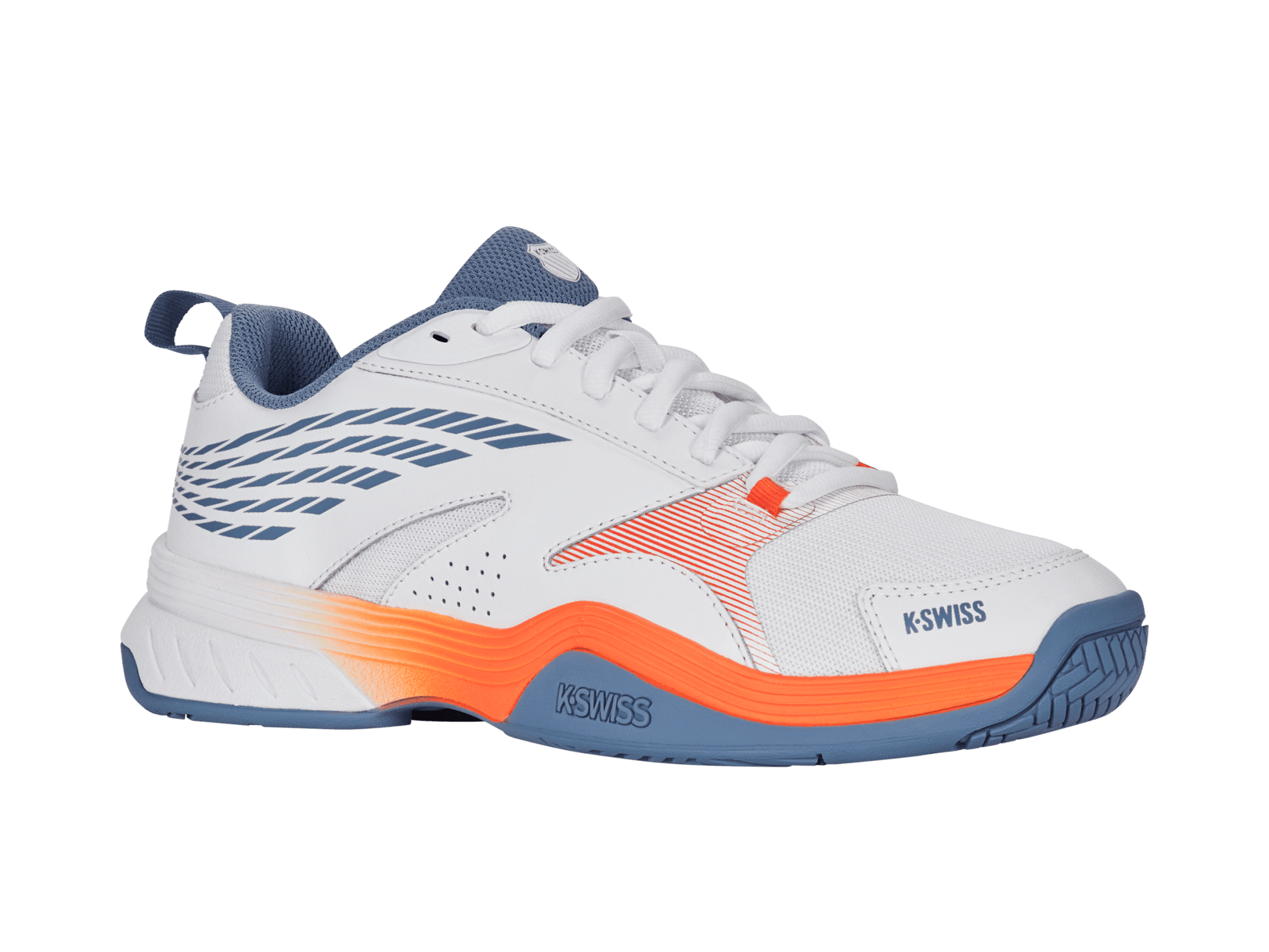 09190 - 155 - M | SPEEDEX | WHITE/INFINITY/SCARLET IBIS - K - Swiss US - FOOTWEAR