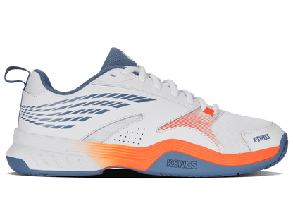09190 - 155 - M | SPEEDEX | WHITE/INFINITY/SCARLET IBIS - K - Swiss US - FOOTWEAR