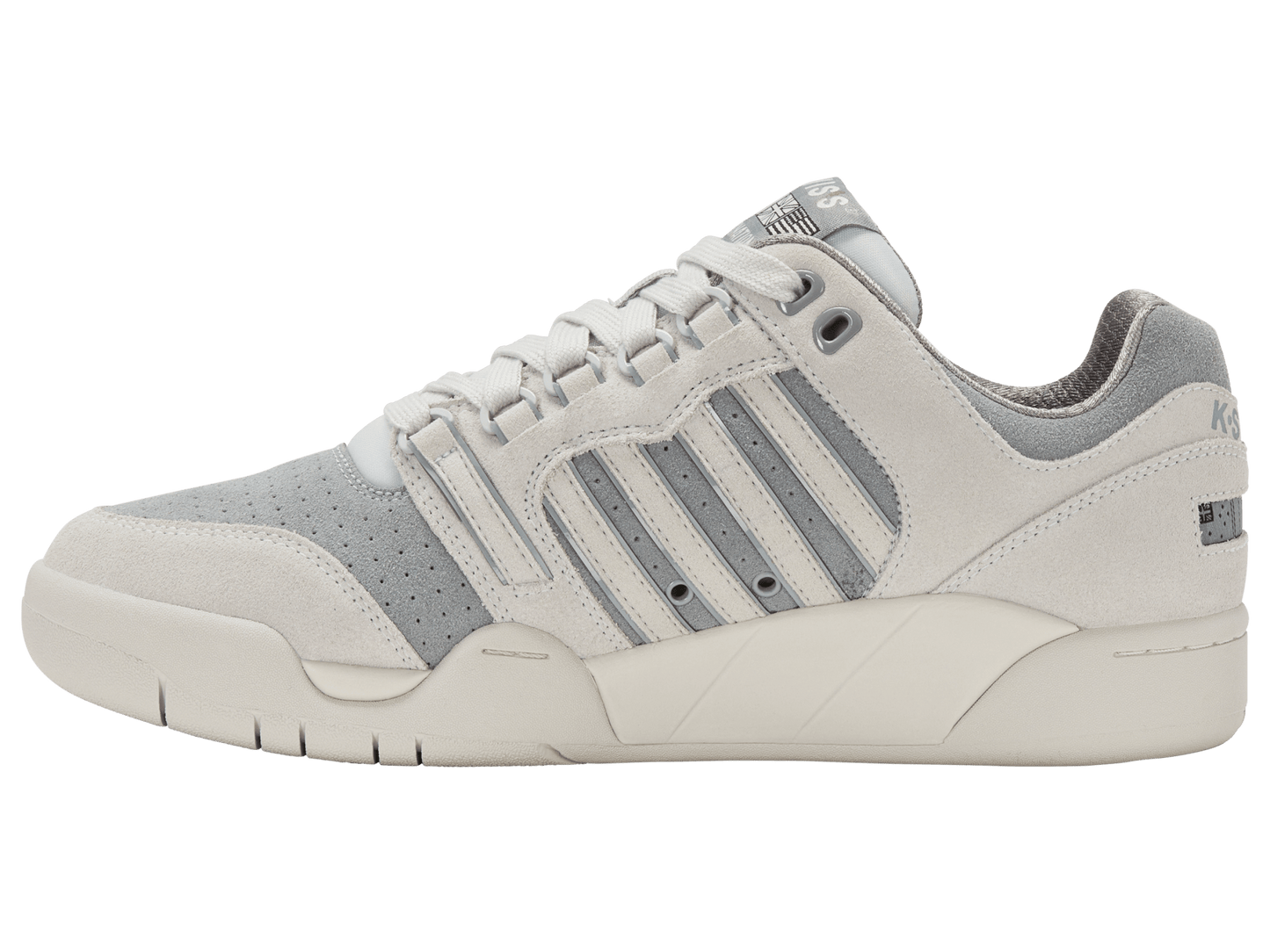 09440 - 024 - M | SI - 18 INTERNATIONAL SDE | OYSTER MUSHROOM/ULTIMATE GRAY - K - Swiss US - FOOTWEAR