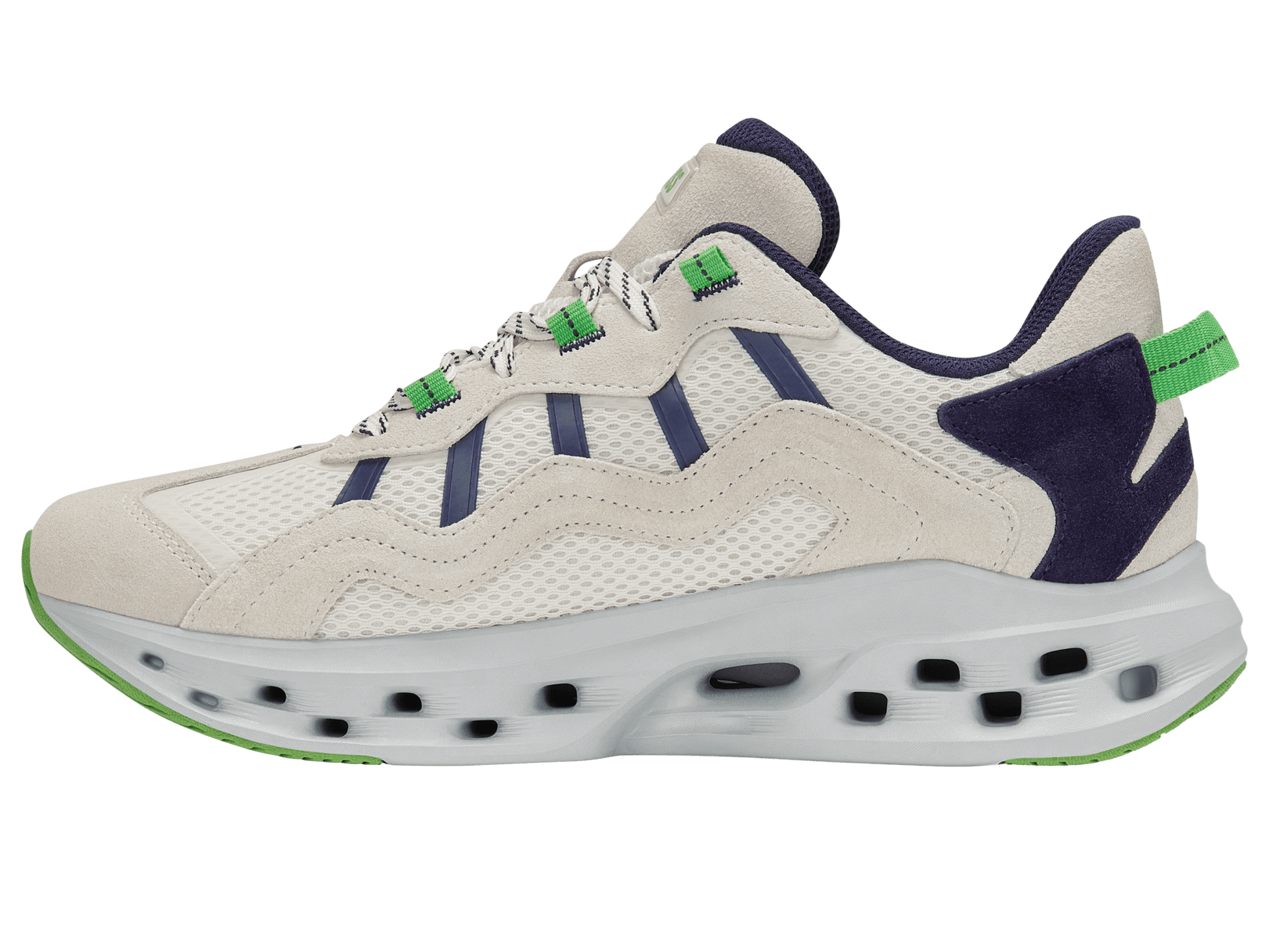 09445 - 138 - M | TUBES LITE RMX | BLANC/NAVAL ACADEMY/VIBRANT GREEN - K - Swiss US - FOOTWEAR