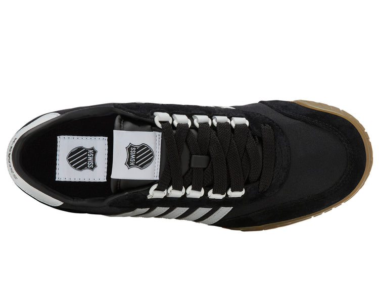 09463-013-M | VINTAGE TRAINER T | BLACK/WHITE