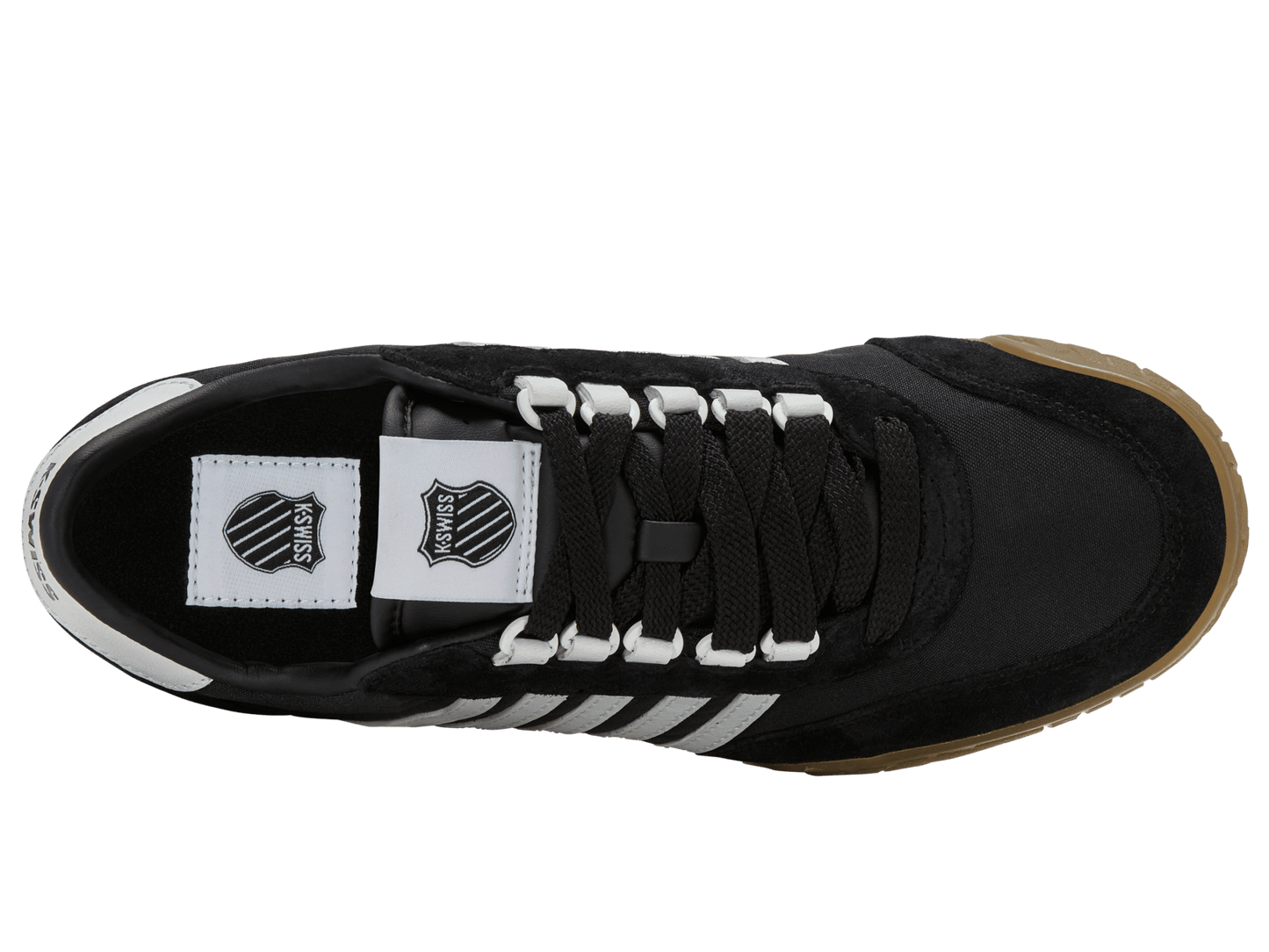 09463 - 013 - M | VINTAGE TRAINER T | BLACK/WHITE - K - Swiss US - FOOTWEAR