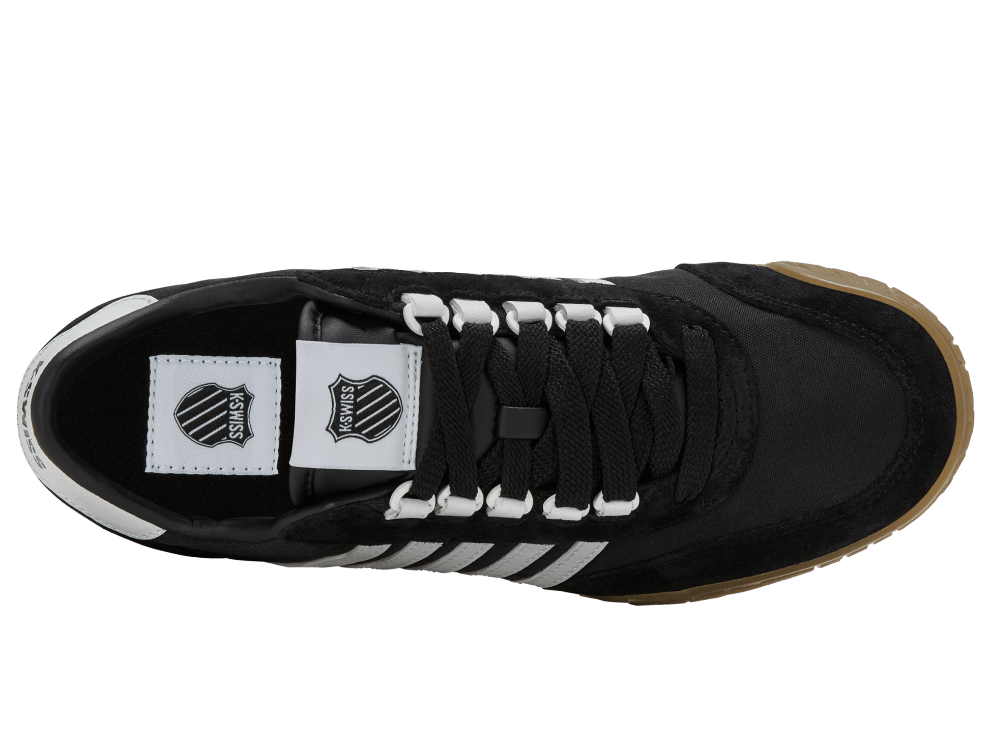 09463 - 013 - M | VINTAGE TRAINER T | BLACK/WHITE - K - Swiss US - FOOTWEAR