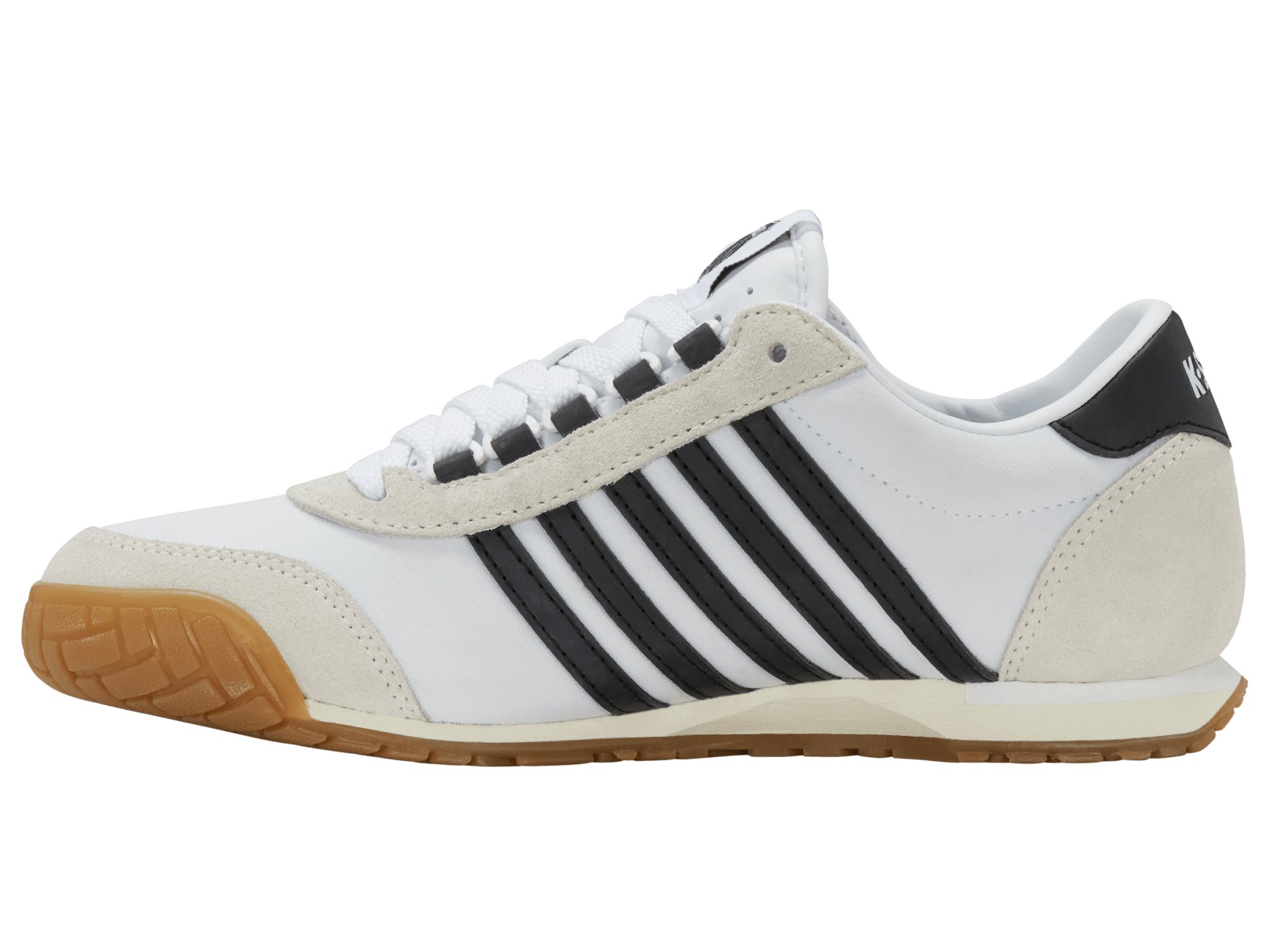 09463 - 168 - M | VINTAGE TRAINER T | WHITE/BLACK/GUM - K - Swiss US - FOOTWEAR
