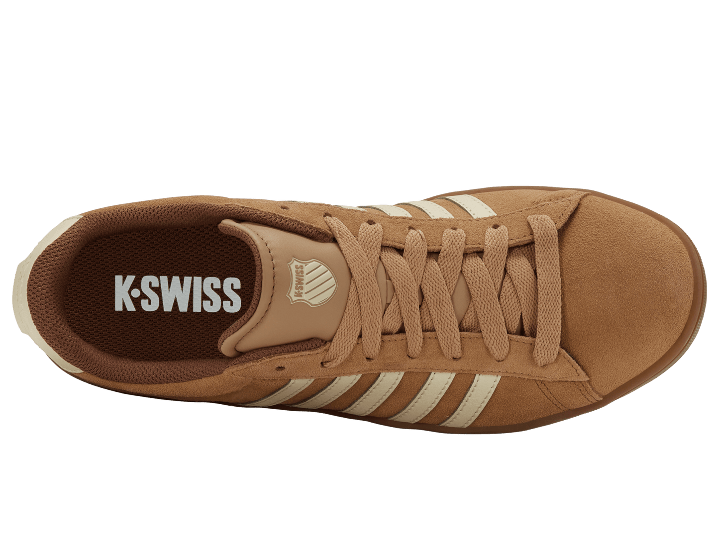 09492 - 275 - M | COURT TIEBREAK II SDE | INDIAN TAN/CRÈME BRULEE/GUM - K - Swiss US - FOOTWEAR