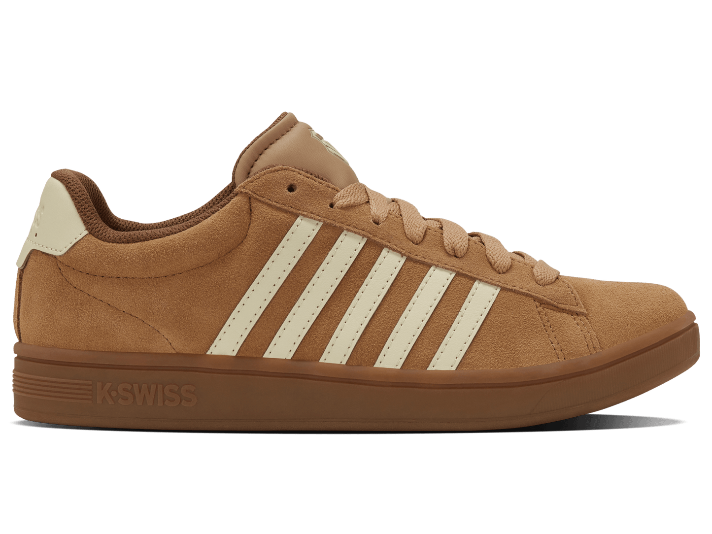 09492 - 275 - M | COURT TIEBREAK II SDE | INDIAN TAN/CRÈME BRULEE/GUM - K - Swiss US - FOOTWEAR