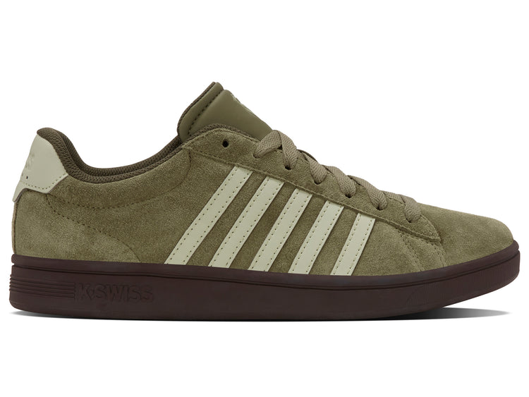 09492-367-M | COURT TIEBREAK II SDE | BURNT OLIVE/BLACK COFFEE/ALFALFA