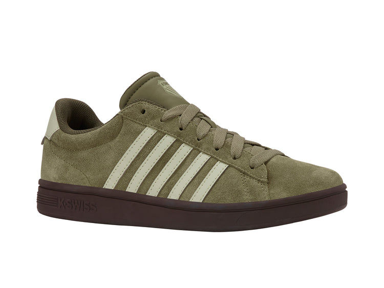 09492-367-M | COURT TIEBREAK II SDE | BURNT OLIVE/BLACK COFFEE/ALFALFA