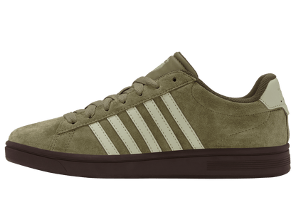 09492 - 367 - M | COURT TIEBREAK II SDE | BURNT OLIVE/BLACK COFFEE/ALFALFA - K - Swiss US - FOOTWEAR