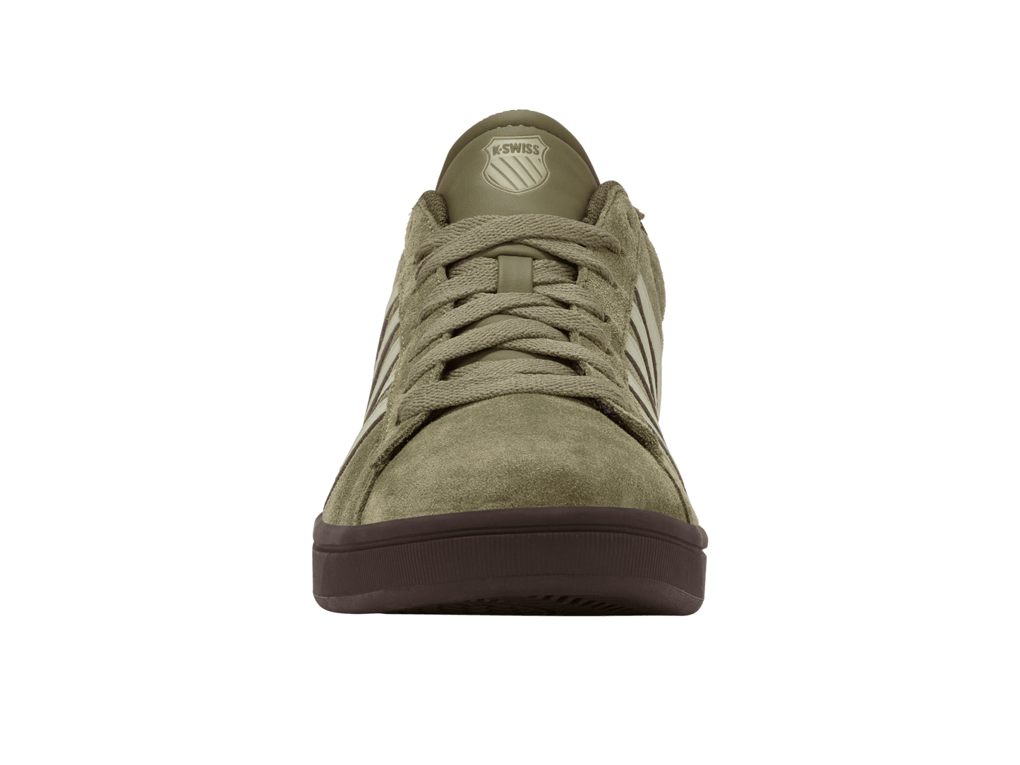 09492 - 367 - M | COURT TIEBREAK II SDE | BURNT OLIVE/BLACK COFFEE/ALFALFA - K - Swiss US - FOOTWEAR