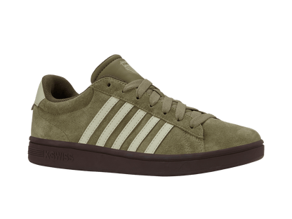 09492 - 367 - M | COURT TIEBREAK II SDE | BURNT OLIVE/BLACK COFFEE/ALFALFA - K - Swiss US - FOOTWEAR