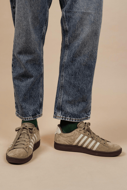 09492 - 367 - M | COURT TIEBREAK II SDE | BURNT OLIVE/BLACK COFFEE/ALFALFA - K - Swiss US - FOOTWEAR
