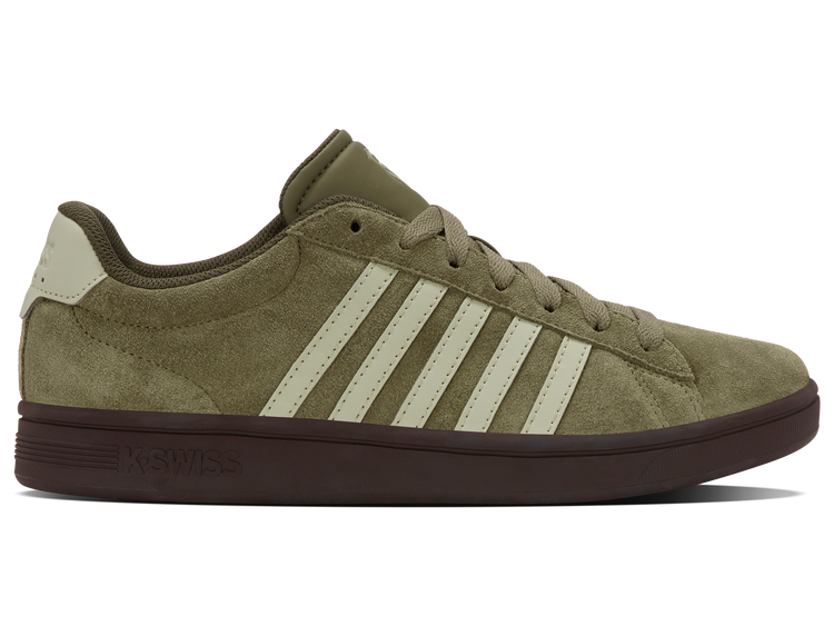 09492-367-M | COURT TIEBREAK II SDE | BURNT OLIVE/BLACK COFFEE/ALFALFA