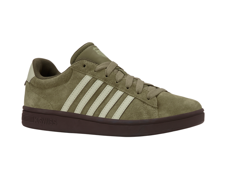 09492-367-M | COURT TIEBREAK II SDE | BURNT OLIVE/BLACK COFFEE/ALFALFA