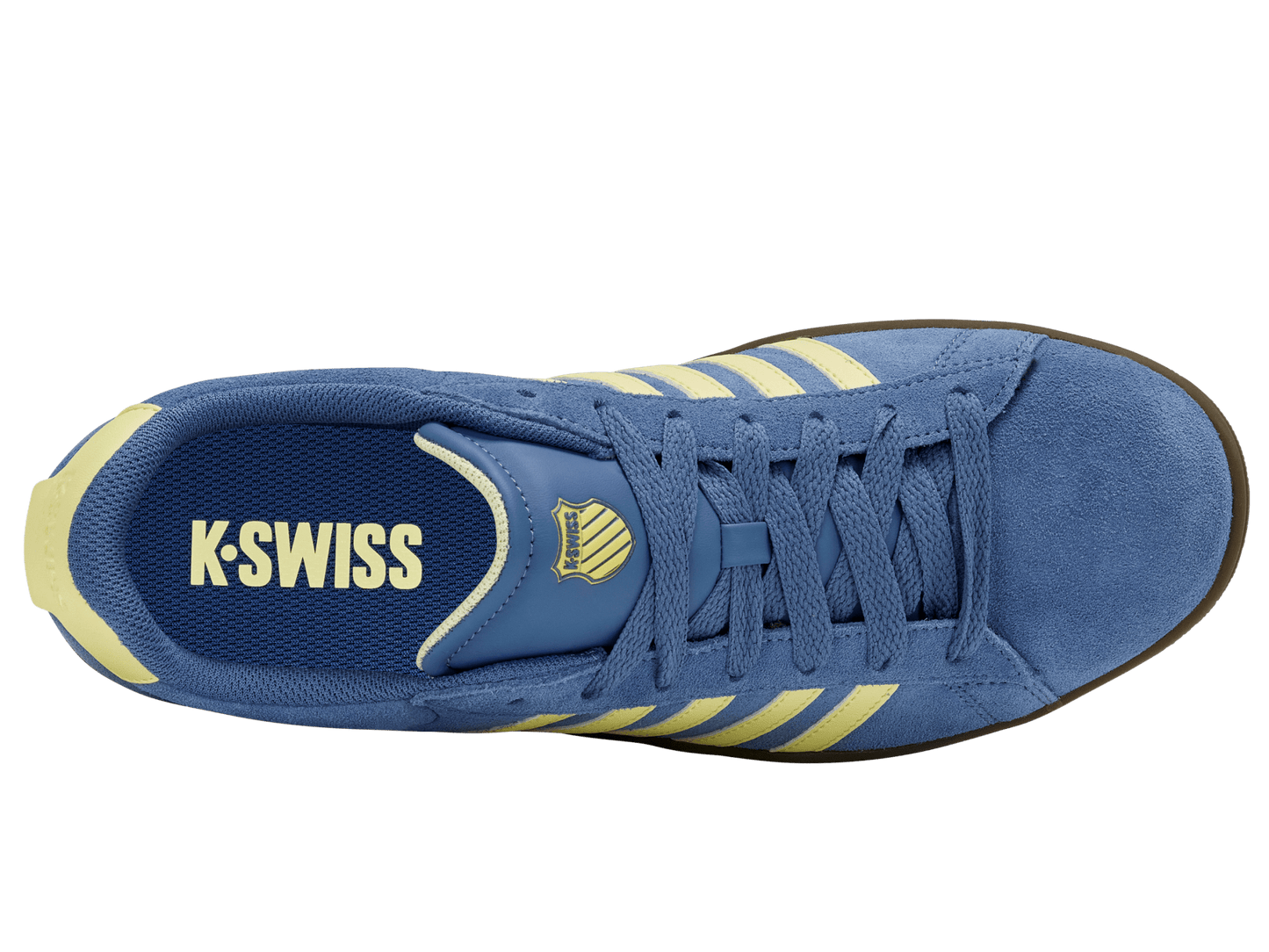 09492 - 466 - M | COURT TIEBREAK II SDE | BLUE HORIZON/WAX YELLOW/DARK GUM - K - Swiss US - FOOTWEAR