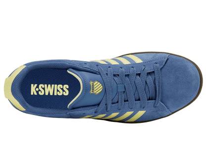 09492 - 466 - M | COURT TIEBREAK II SDE | BLUE HORIZON/WAX YELLOW/DARK GUM - K - Swiss US - FOOTWEAR