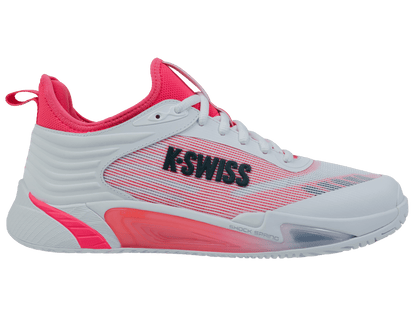 09494-106-M | HYPERCOURT PINNACLE | WHITE/NEON BLAZE/STARGAZER - K-Swiss US - FOOTWEAR