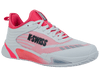 09494-106-M | HYPERCOURT PINNACLE | WHITE/NEON BLAZE/STARGAZER - K-Swiss US - FOOTWEAR