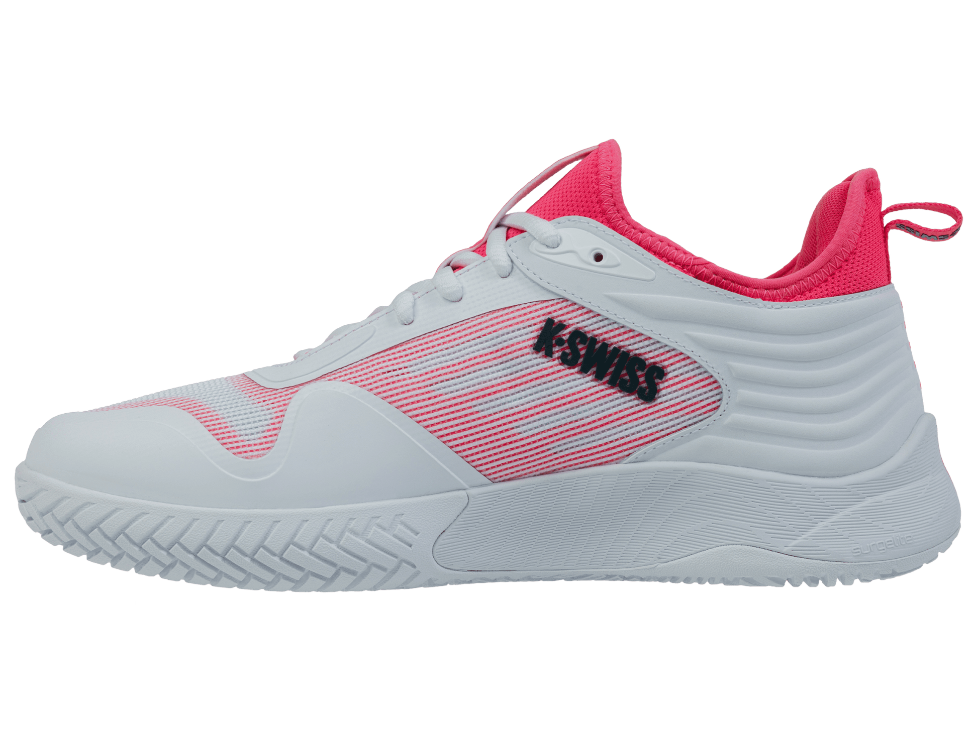 09494-106-M | HYPERCOURT PINNACLE | WHITE/NEON BLAZE/STARGAZER - K-Swiss US - FOOTWEAR
