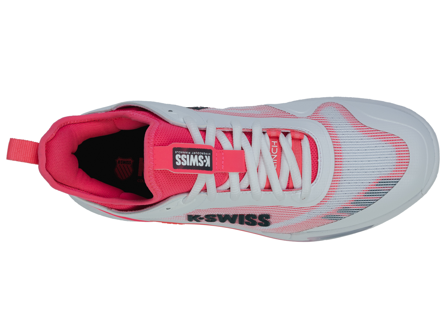 09494-106-M | HYPERCOURT PINNACLE | WHITE/NEON BLAZE/STARGAZER