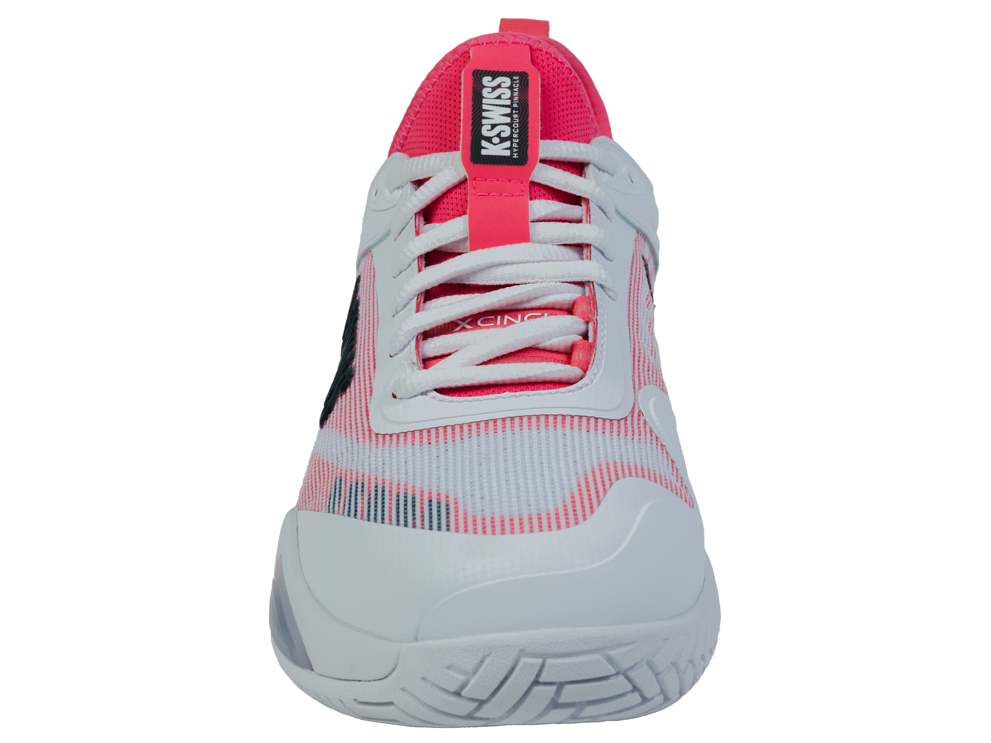 09494-106-M | HYPERCOURT PINNACLE | WHITE/NEON BLAZE/STARGAZER