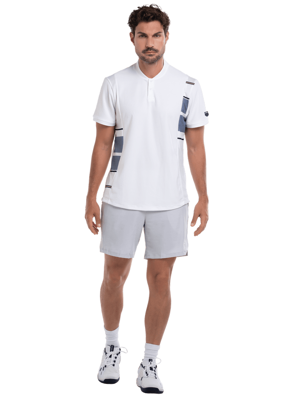 1010194 - 100 | ARISE HENLEY S/S | WHITE - K - Swiss US - APPAREL