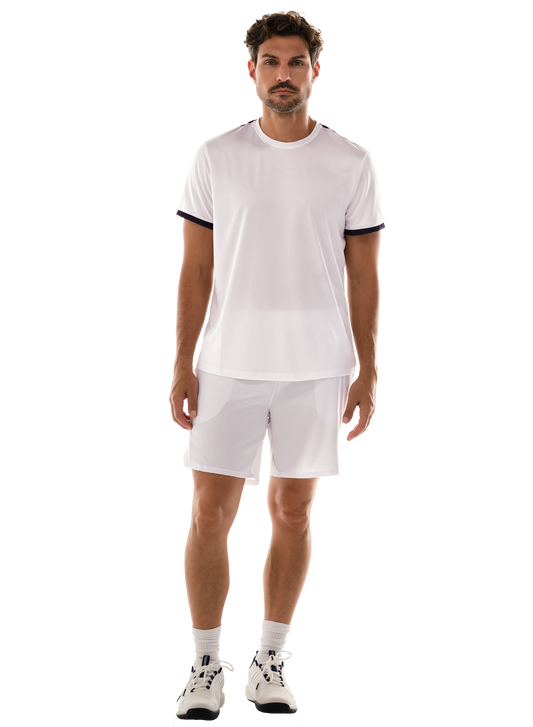 1010199-421 | ASCENDOR STRIPE S/S | PEACOAT