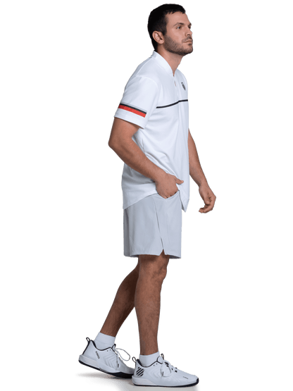 1010631 - 100 | BASELINE HENLEY S/S | WHITE - K - Swiss US - APPAREL