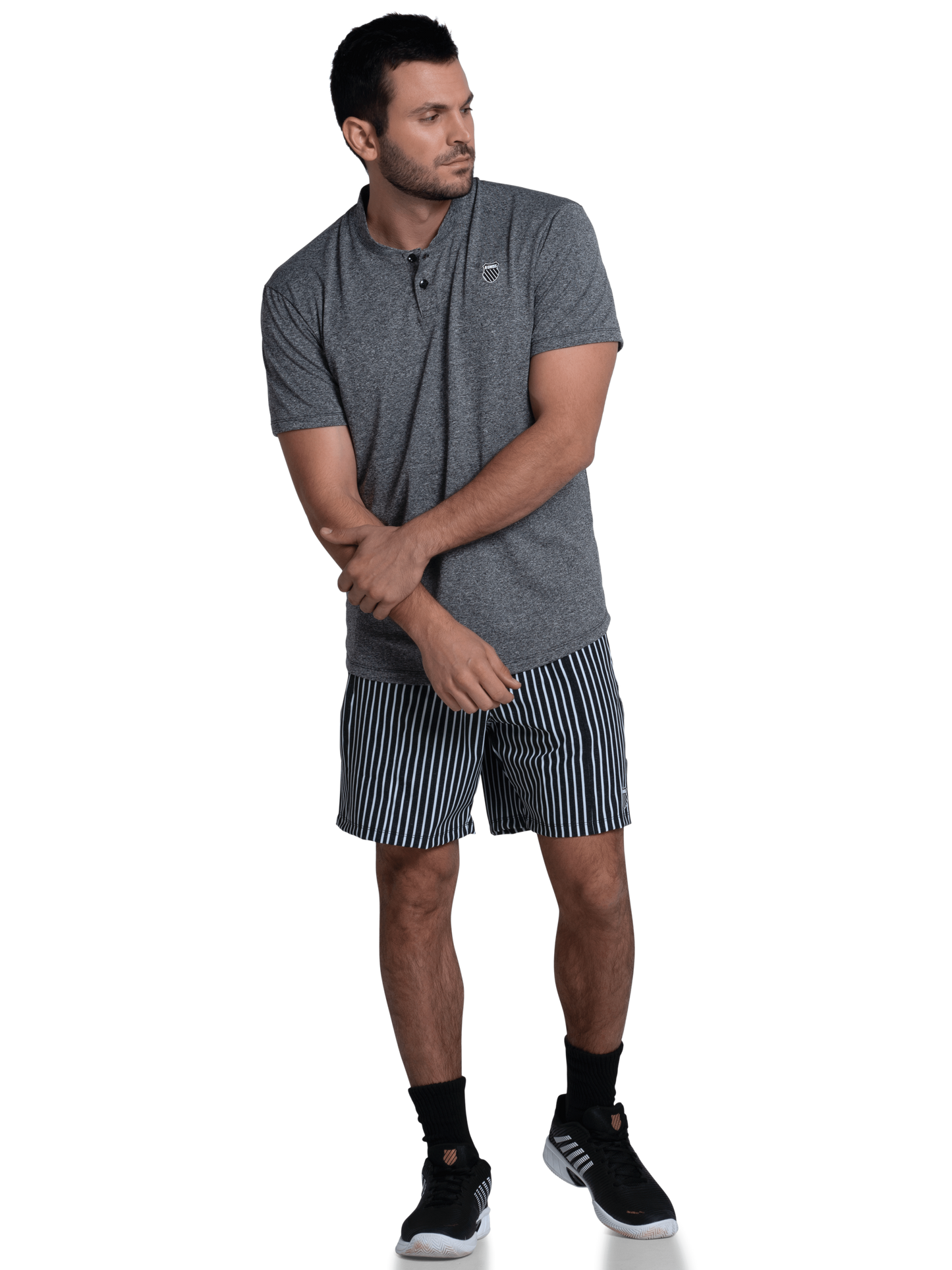 1010644-008 | HEATHER HENLEY S/S | GRAY