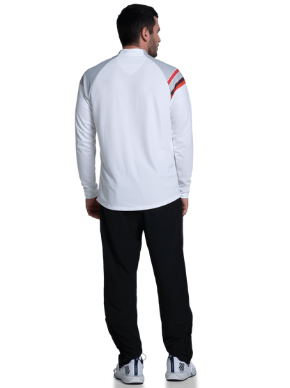 1010651-100 | SIDELINE 1/4 ZIP L/S | WHITE