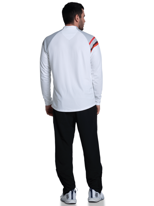 1010651-100 | SIDELINE 1/4 ZIP L/S | WHITE