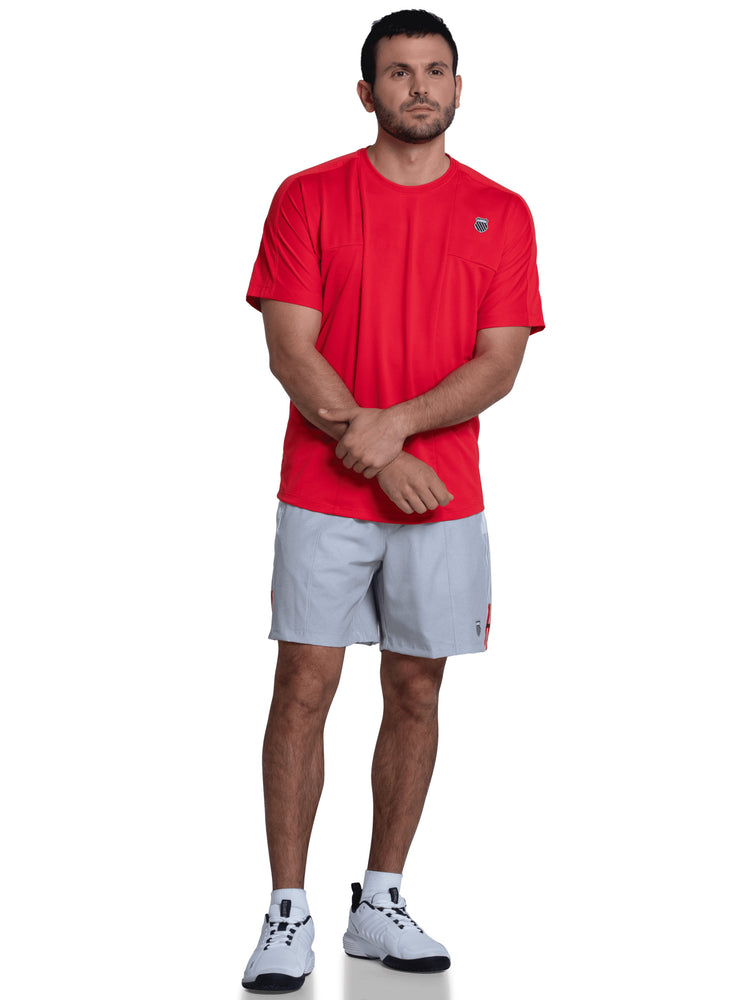 1010654-639 | SQUARED UP S/S | MARTIAN RED