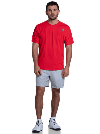 1010654-639 | SQUARED UP S/S | MARTIAN RED