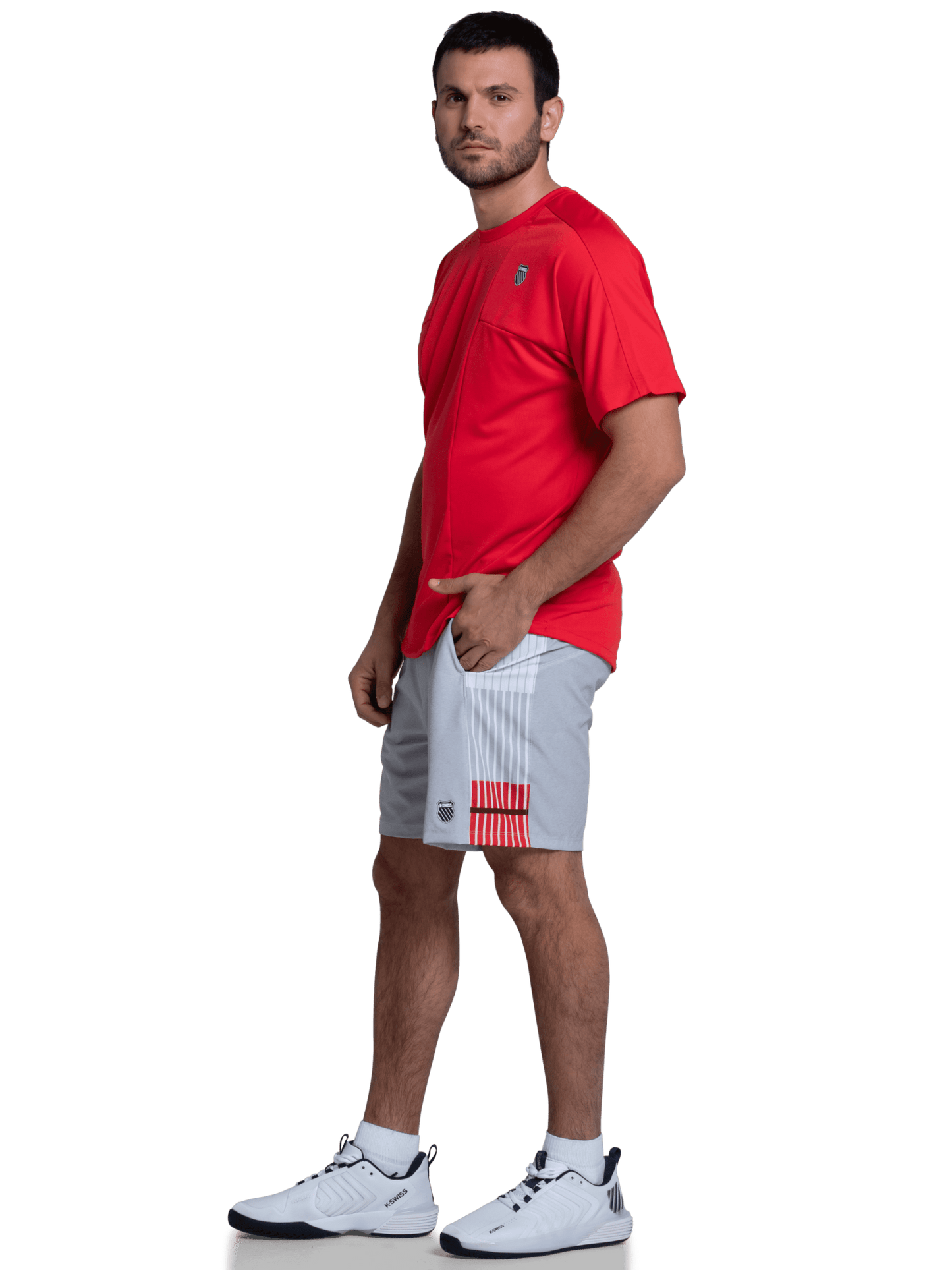 1010654 - 639 | SQUARED UP S/S | MARTIAN RED - K - Swiss US - APPAREL